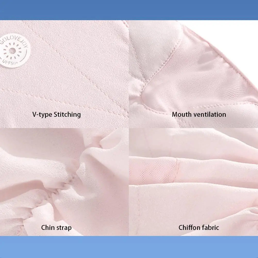 تنفس الجليد الحرير الوجه وشاح الرياضة في الهواء الطلق المضادة للأشعة فوق البنفسجية قناع الوجه وشاح الرأس مع مشبك قابل للتعديل القيادة ركوب المشي لمسافات طويلة الصيد #6