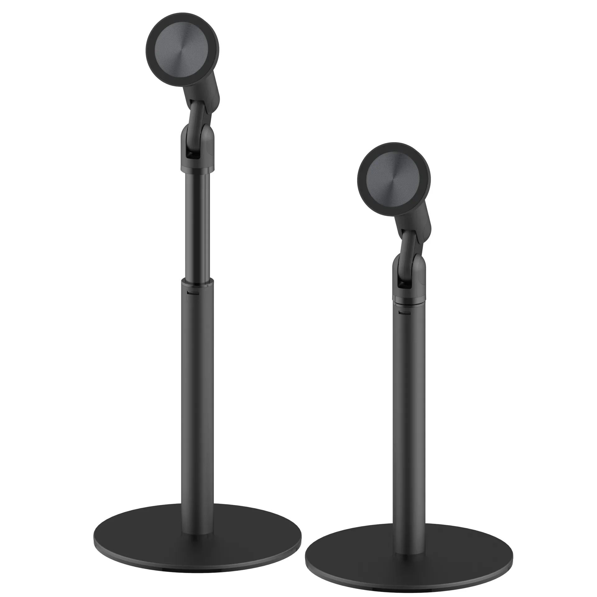 Magnetic mobile phone bracket Rotating lifting telescopic tablet bracket Metal overhead magsafe bracket