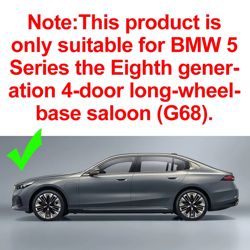 

Для BMW 5 серии G68 2024 2025 2026 LWB: Солнцезащитные шторки на лобовое и боковые стекла, защитные накладки на задние окна, автоаксессуары