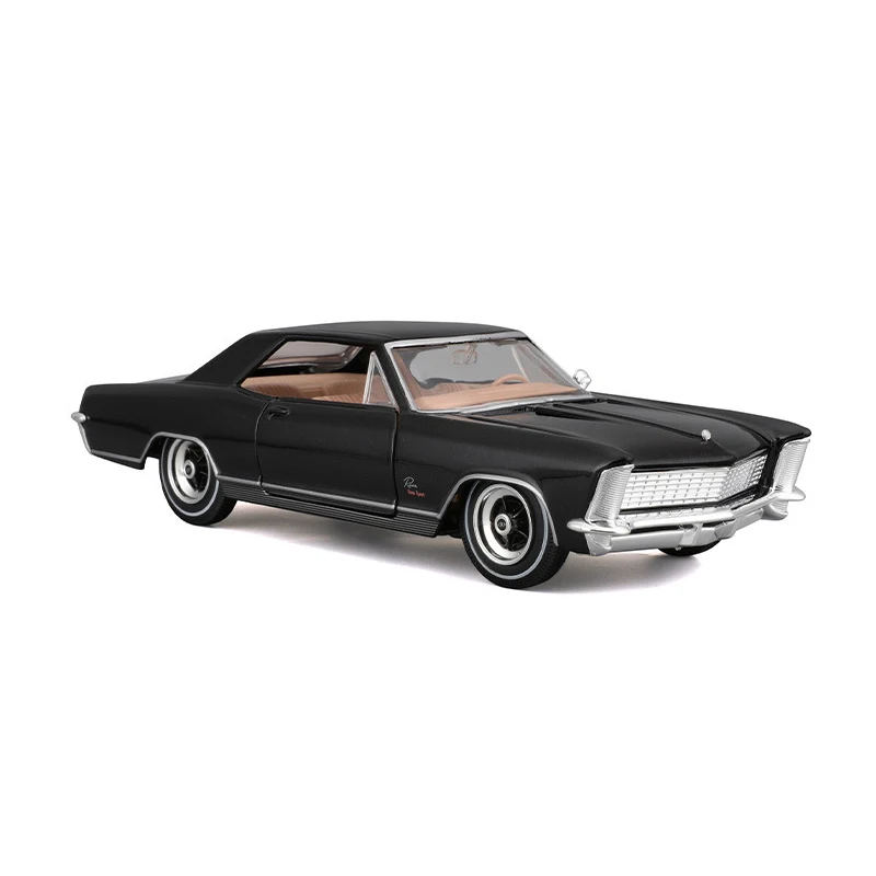 Maisto 1:26 Buick Riviera Gran Sport 1965, Legierungsauto, Druckguss und Spielzeugfahrzeuge, Automodell, Miniaturmodellauto für Kinder