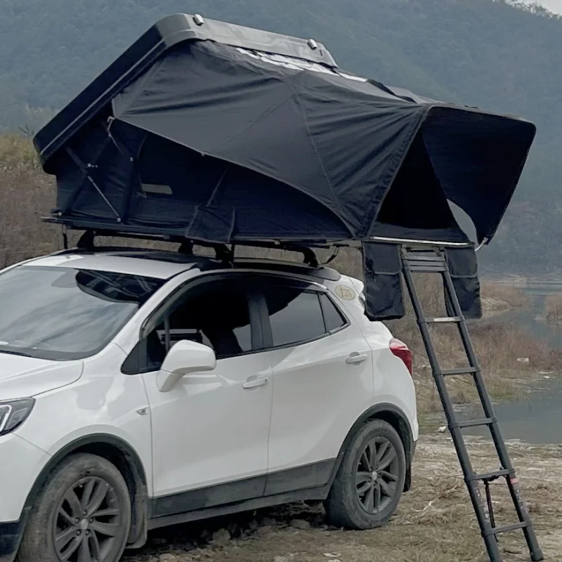 ABS Hard Shell Waterproof SUV Offroad Roof Tent for Outdoor Camping Calmshell Car Rooftop Tent