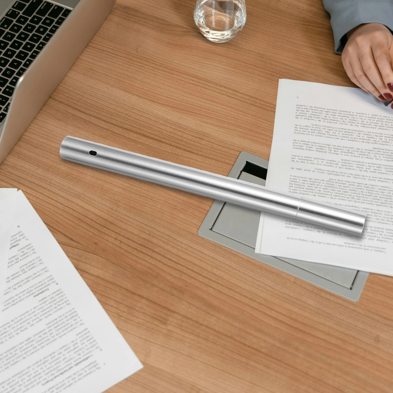 

Commemorate Document Storage Tube Important Stainless Steel Certificate Keepsake