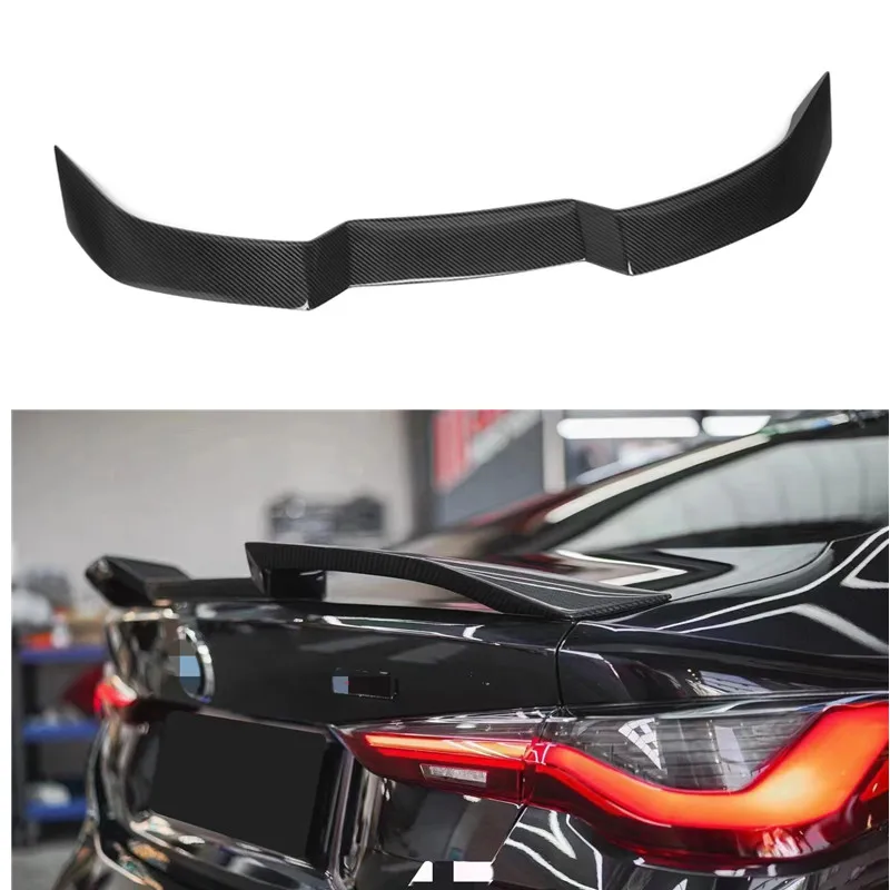 Wholesale Price 100% Dry Carbon Fiber Rear Trunk Spoiler Vor-style  For  G22 G82 M4 2020+ Rear Spoiler