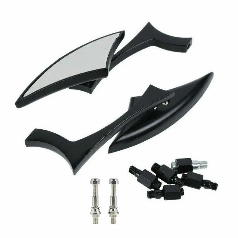 Motorcycle Rear Side Mirrors For Harley Sportster XL 883 XL1200 Touring Road King Softail Fatboy Dyna Bobber Chopper