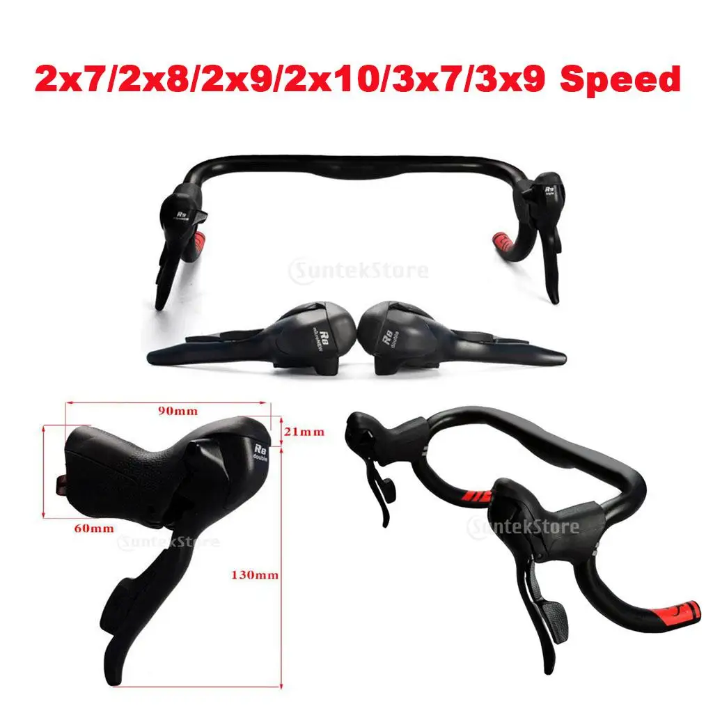 

MTB Road Bike Bicycle 3x7/3x8/3x9 Speeds Shifter Shift Brake Lever
