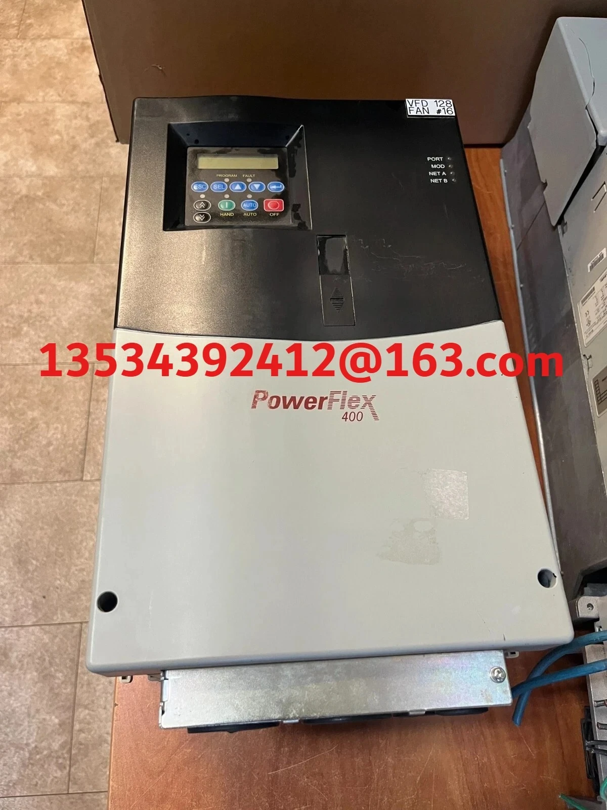 

Used 22C-D038A103 For Allen Bradley 22C-D038A103 Powerflex 400 Vfd Drive