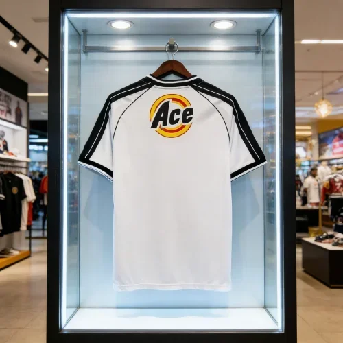 Retro Herren- & Damen-Vasco-da-Gama-Fußballtrikot, Sommer-Schnelltrocknend-Atmungsaktives T-Shirt, Kinder-Sporttrainingskleidung, Y2K-Top