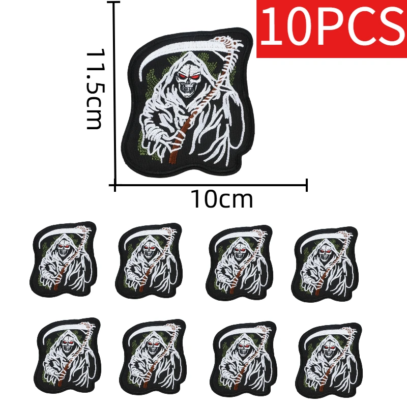 فاسق التطريز التصحيح على الملابس الحديد على الكثير من الرقع للملابس 10 قطعة الكي بالجملة للملابس الحيوان ملصق #3