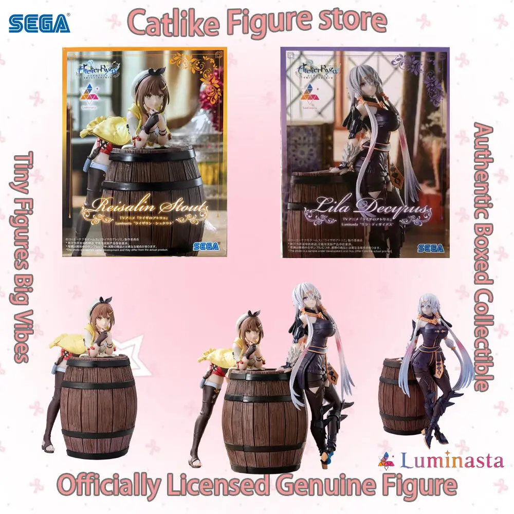 Novo e Original em Estoque: Boneco/Figura de Anime Sega Luminasta Atelier Ryza Lila Decyrus Lysalin Stout