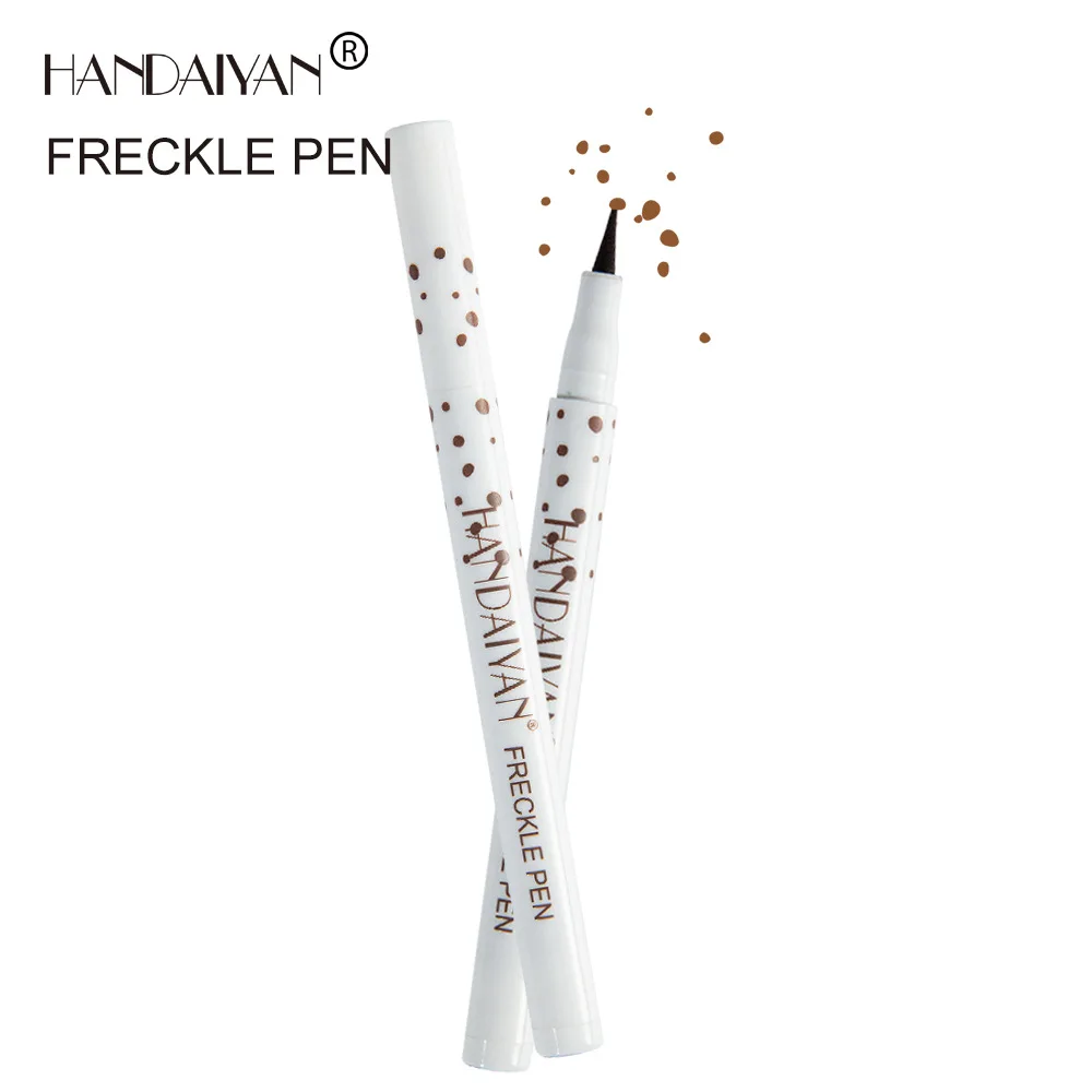 Freckle Pen Eyeliner Marker Natural Cosmetic Tool Spot Long-Lasting Concealer Brown Pencil Stick Waterproof Makeup