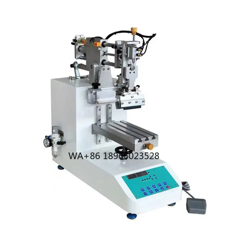 

Small Automatic Diagonal Screen Printing Machine Semi-Automatic Condition with New Screen Printer Plate for Label Printing