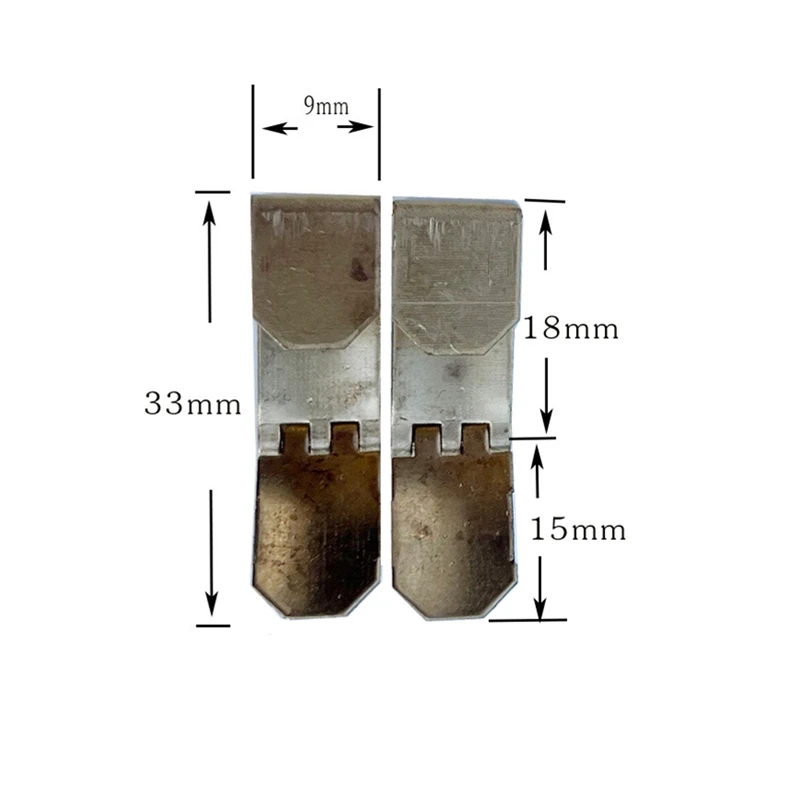 2pcs 9mm Gold/Silver Copper Hinge For Zippo Zorro Kerosene Oil Lighter Universal DIY Repair Accessory Replacement Inner Parts