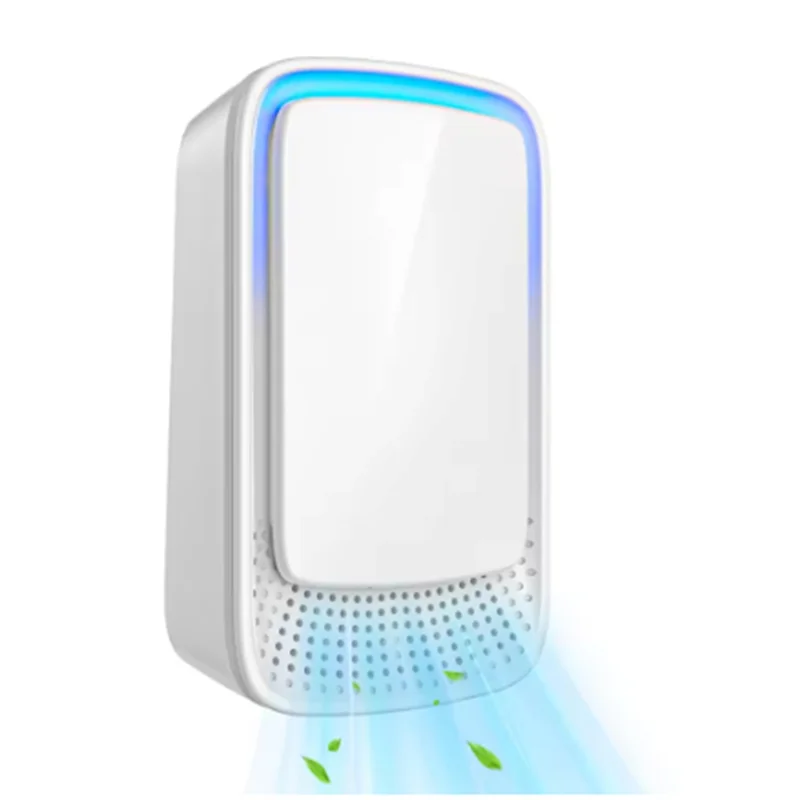 Quiet Plug-In Air Purifier for Home Negative Ionizer Technology for Bedroom Pet Kitchen Office