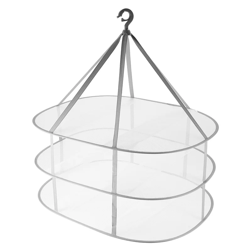 LICE-سترة تجفيف الرف شنقا الملابس معلقة مجفف الغسيل شبكة تجفيف الرف، رفوف مجفف الملابس قابلة للطي