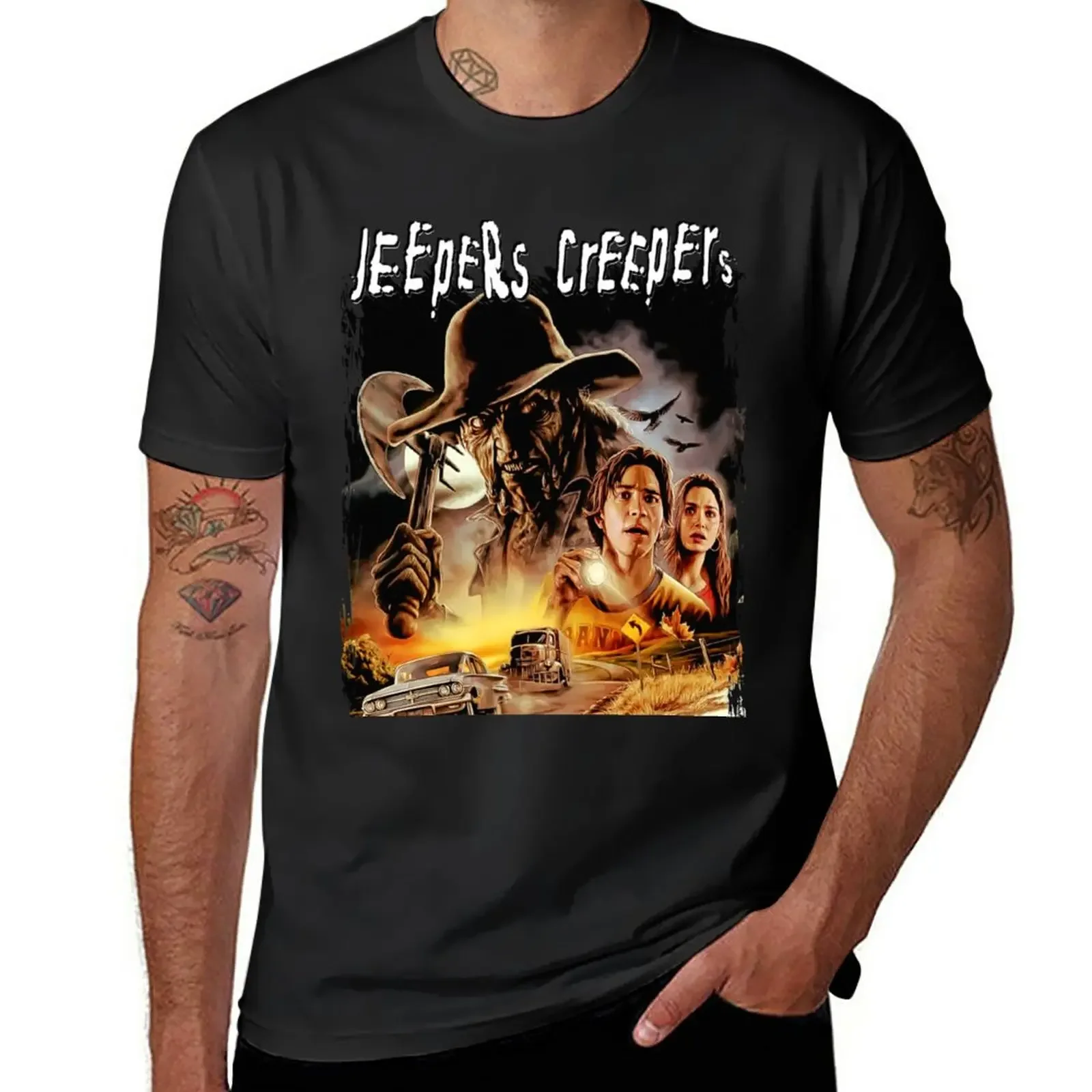 

Jeepers Creepers T-Shirt summer clothes Short sleeve tee fashion shirts t shirts for men pack