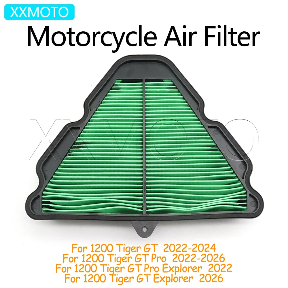 For 1200 Tiger GT 1200 Tiger GT Pro Explorer 1200 Tiger GT Explorer Motorcycle Air Filter Intake Cleaner System Accessories