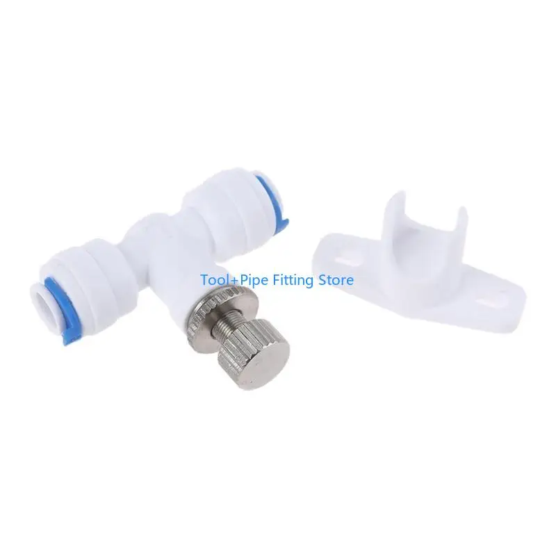 Phụ kiện sửa chữa F92B đảo ngược thẩm thấu 1/4 "vòi nước RO điều chỉnh cho bộ điều chỉnh điều khiển dòng nước cho kết nối