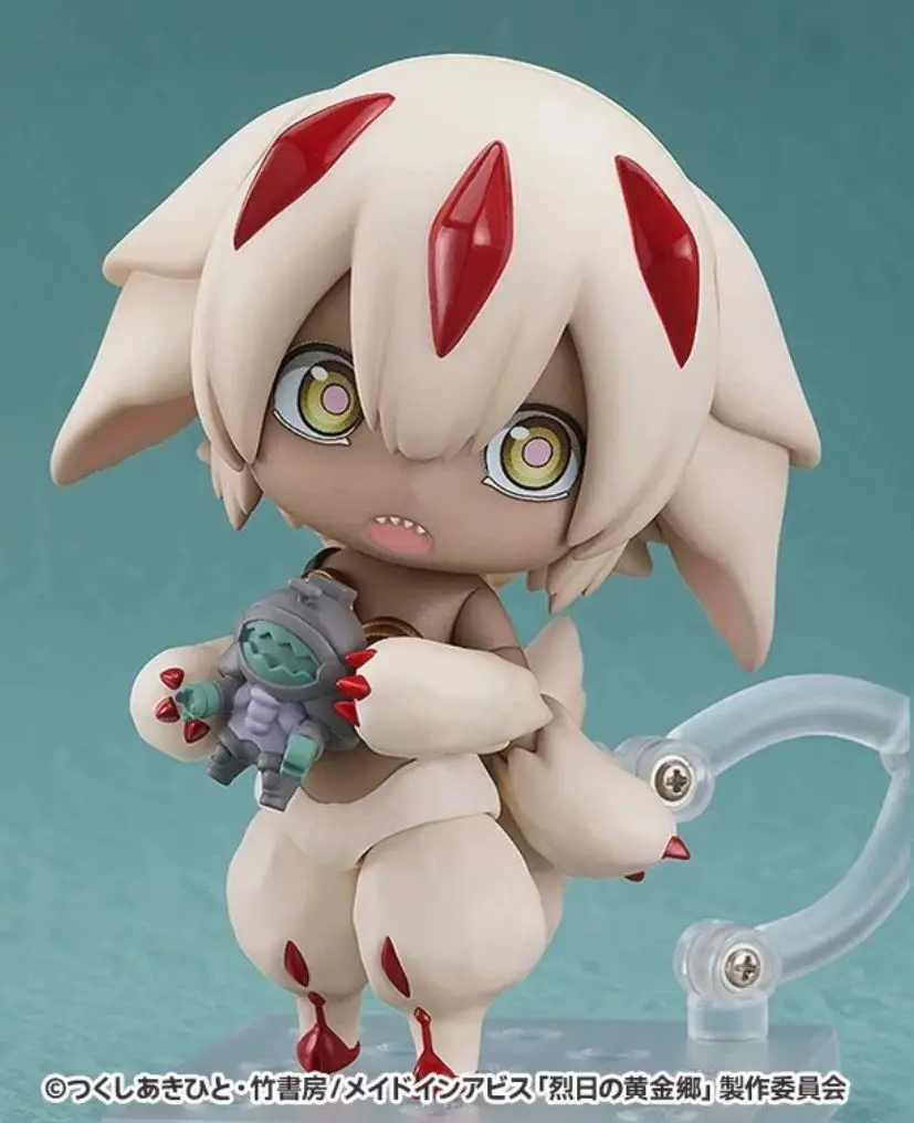 

Gsc Real Nendoroid Made in Abyss Faputa Reg Riko Nanachi Kawaii Cute Anime Action Figures Toys for Young Girls Children Gifts