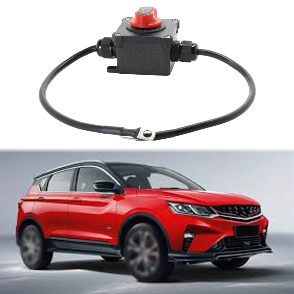 

12V-24V Battery Disconnect Switches Car Battery Power Disconnect Waterproof Switch Anti-shutdown DC Power Disconnect Switch ABS