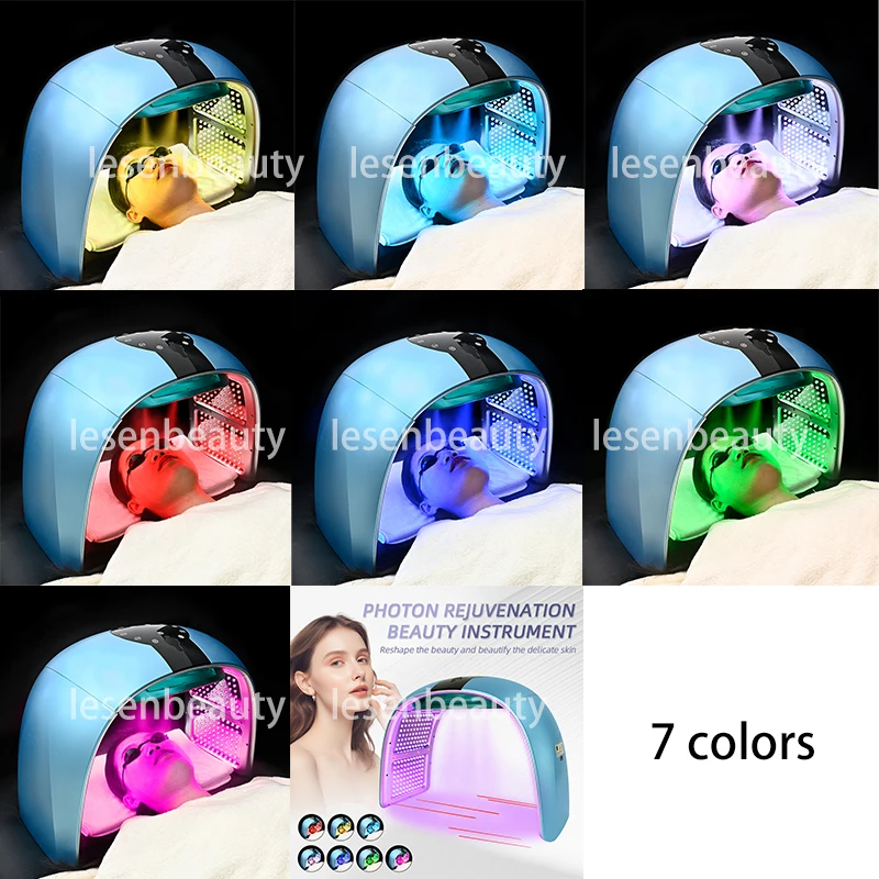 7 Colors LED Face Mask PDT Equipment Face&Body Salon SPA Skin Rejuvenation Light Facial Body Beauty Machines For Skin Care lsen