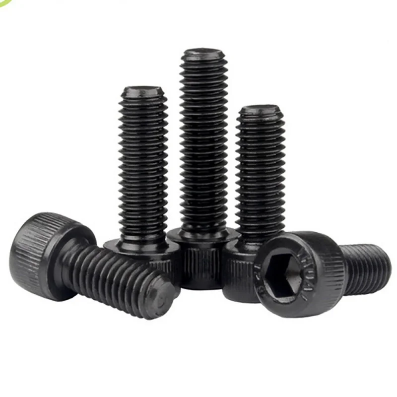 100pcs/lot Hexagon Allen Hex Socket Cup Head Screw Bolts M1.4 M1.6 M2 M2.5 M3 M4 Grade 12.9 Carbons Steel Din912