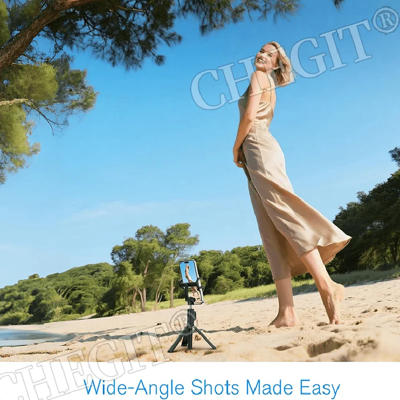 Schermo magnetico per monitor con autoscatto Vlog per telefono cellulare che utilizza il monitor della fotocamera posteriore per lo streaming live che crea contenuti con autoscatto