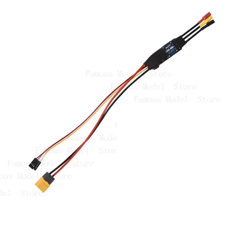 Predator 30A ESC TX60 3.5mm Female Plug Electric Adjustment 2A Linear Configuration For RC Airplane