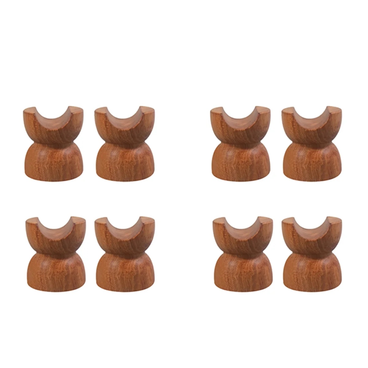 QA88X 8 قطعة HiFi الصوت الخشب عزل الصوت سلك قوس خط دعم كابل مكبر الصوت حامل كابل الصوت امتصاص وسادة للقدم