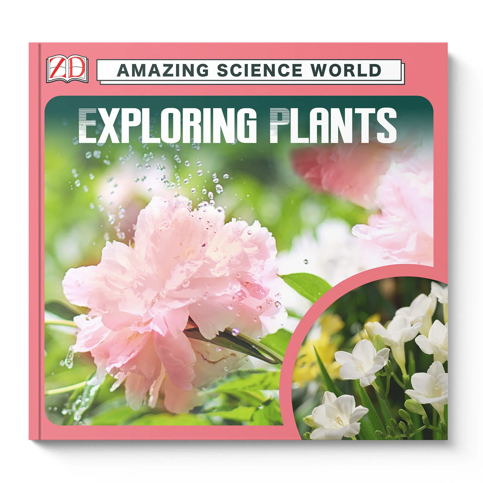 Amazing Science World: Exploring Plants, Kids Science Book with Real Photos of Flowers, Trees and Leaves