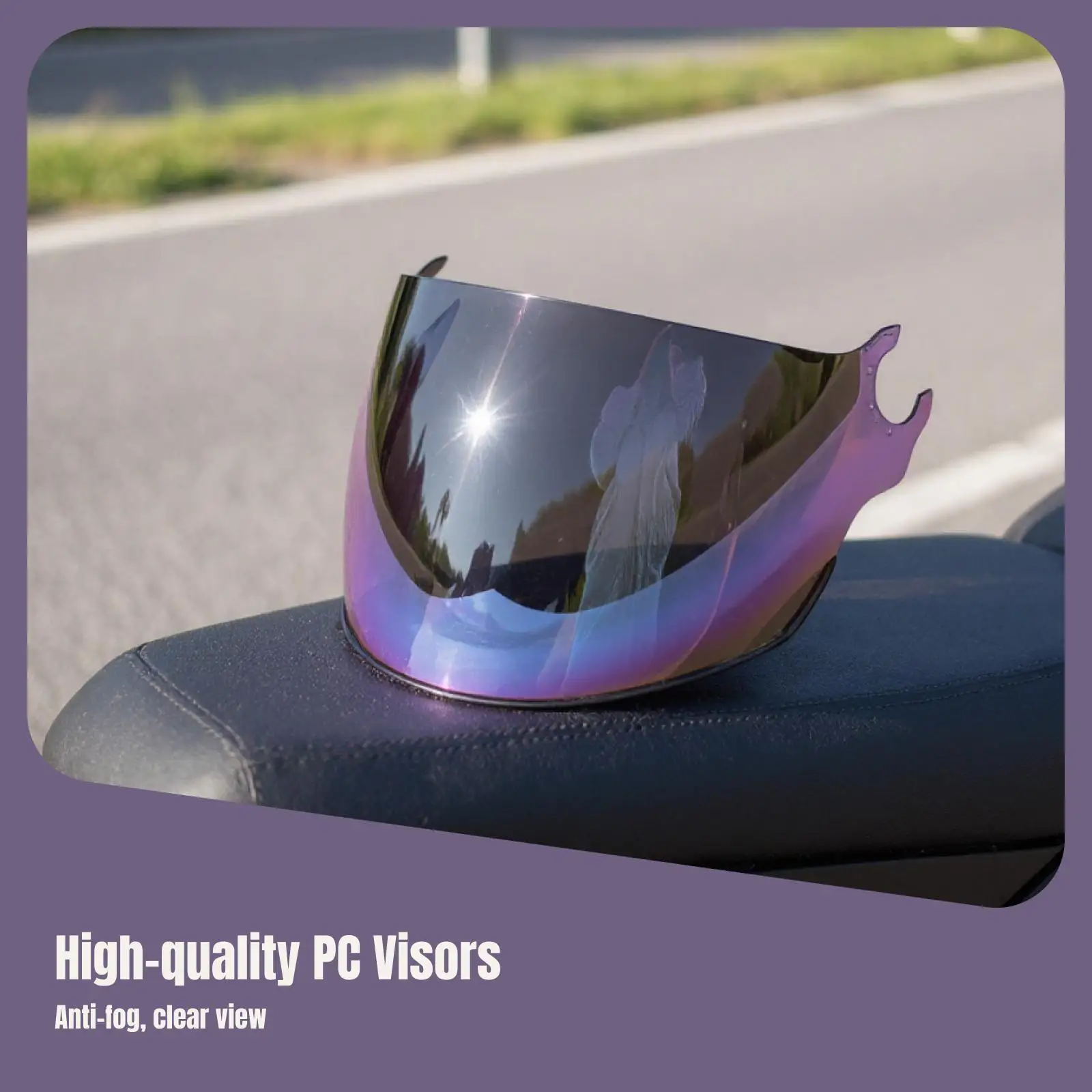 Helmet Visor Face Shield Windscreen Lens for LS2 of562 Replace ACC Easy to Install Parts