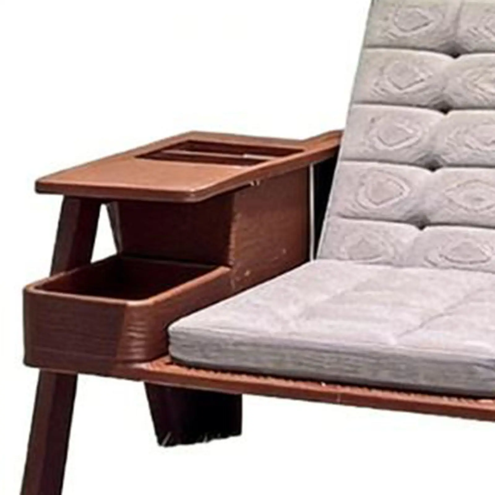 

Miniature Armchair with Table Model Plastic Dollhouse Furniture Set for Kids Pretend Play Micro Landscape Bedroom Decor