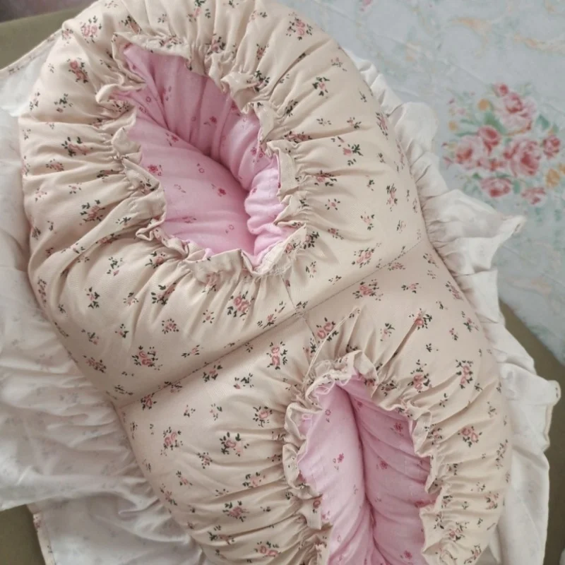 

Women Soft Comfortable Warm Sexy lantern Pantie Men Super Thick Cotton Underwear Plus Size Sissy Cute Ruffled Lace Flower Briefs