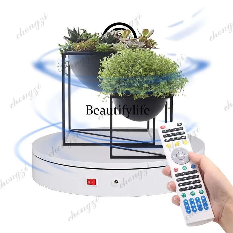 L181Flagship remote control photography display stand electric turntable speed regulation angle turntable rotating display stand