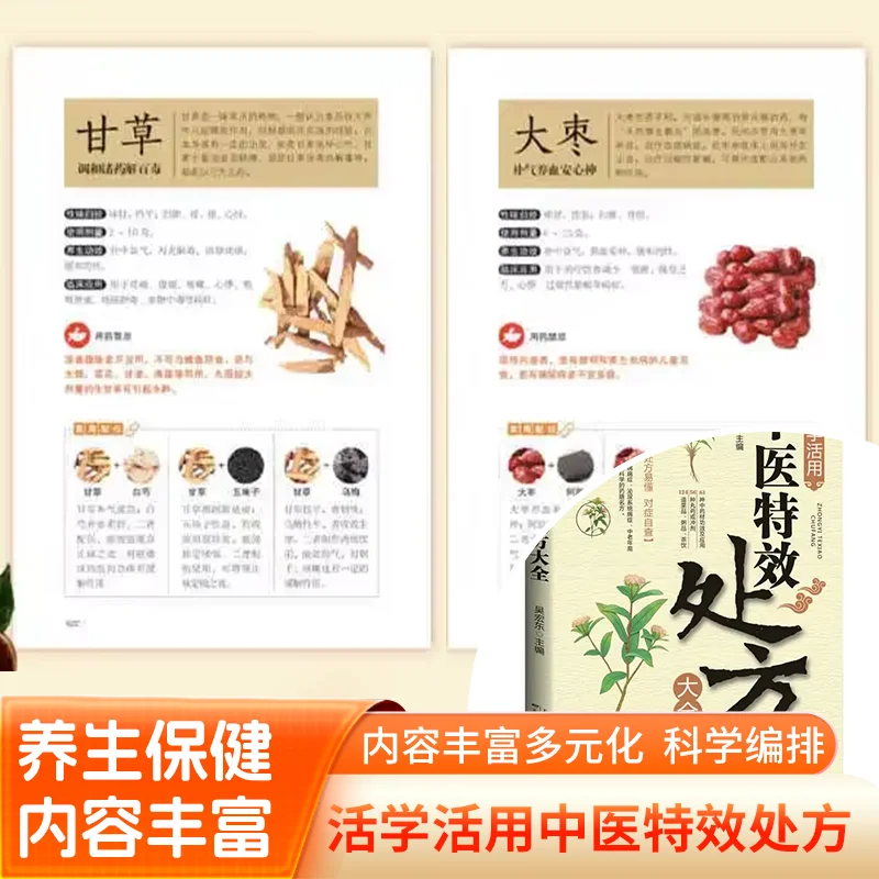 Practical TCM Special-Effect Prescriptions Complete Book Chinese Herbal Medicine Self-Study Tutorial Effective Remedies