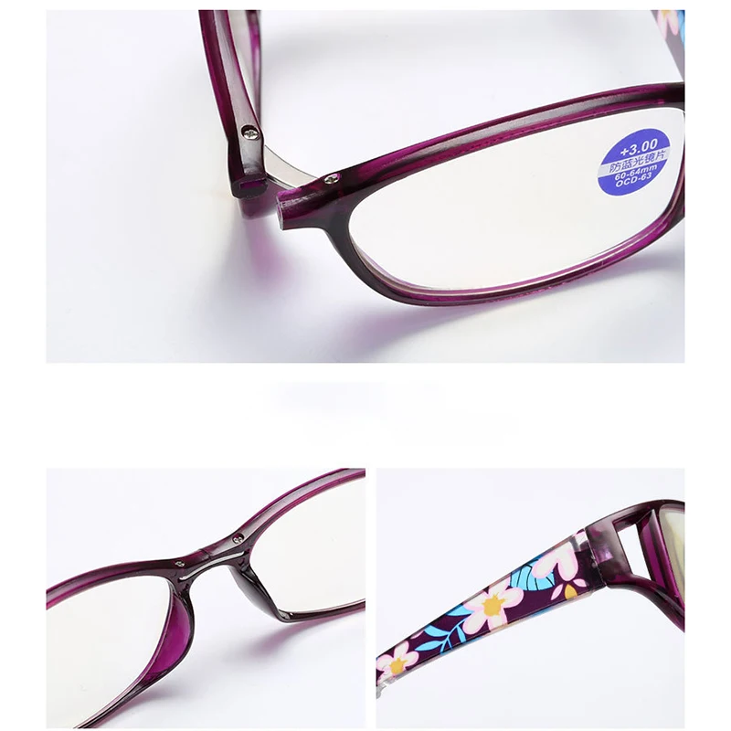 Tragbare Falten Lesebrille Männer Frauen Multifokale Bifokale Gläser Alte Auge In Der Nähe Von Weit Progressive Presbyopie Brillen Keine Fall – Detail 6