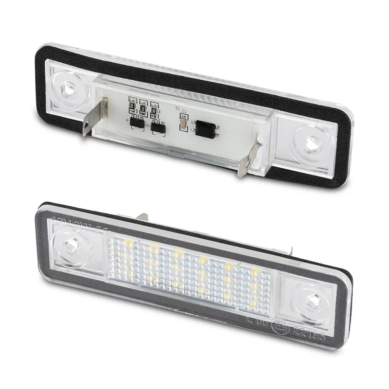 

For Opel Corsa Vectra B Astra F/G Omega A/B Zafira A Signum 2pcs 6000K White LED License Plate Light Car-Styling Number Lamps