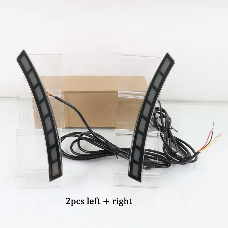 

Car LED Daytime Running Lights DRL For Honda CR-V CRV 2023 Yellow Turn Signal 12V Daylihgt Front Bumper Headlamp