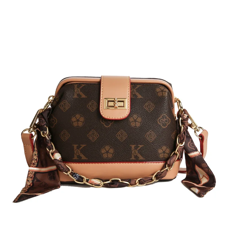 ​ ​ 2025 حقيبة كتف مطبوعة لوكس محفظة كروسبودي للنساء خمر يوم إلى ليلة حمل كتلة اللون حقيبة رافعة شيك مقبض علوي حقيبة ​