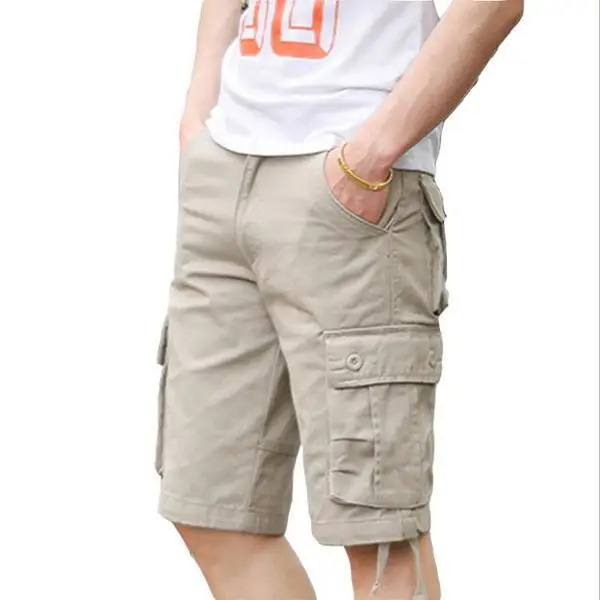 Outdoor Sex Open Crotch Erotic Cargo Pants Summer Shorts Casual Sports Breeches Loose Plus Size Men's Clothing Basketball Short