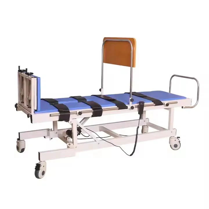 Letto manuale multifunzionale per pazienti paralizzati Letto in acciaio e materiale ABS per la cura