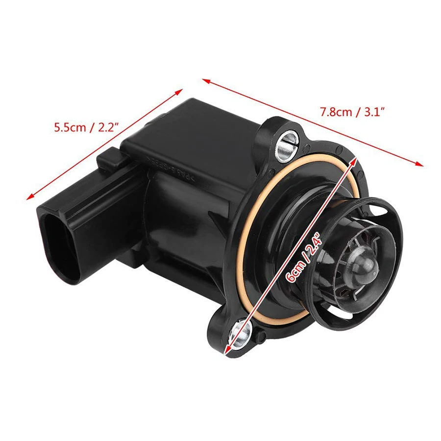 Aramox Turbo Turbocharger Cut-Off Bypass Diverter Valve for A3 A4 TT Eos Jetta Passat Tiguan 06H145710D