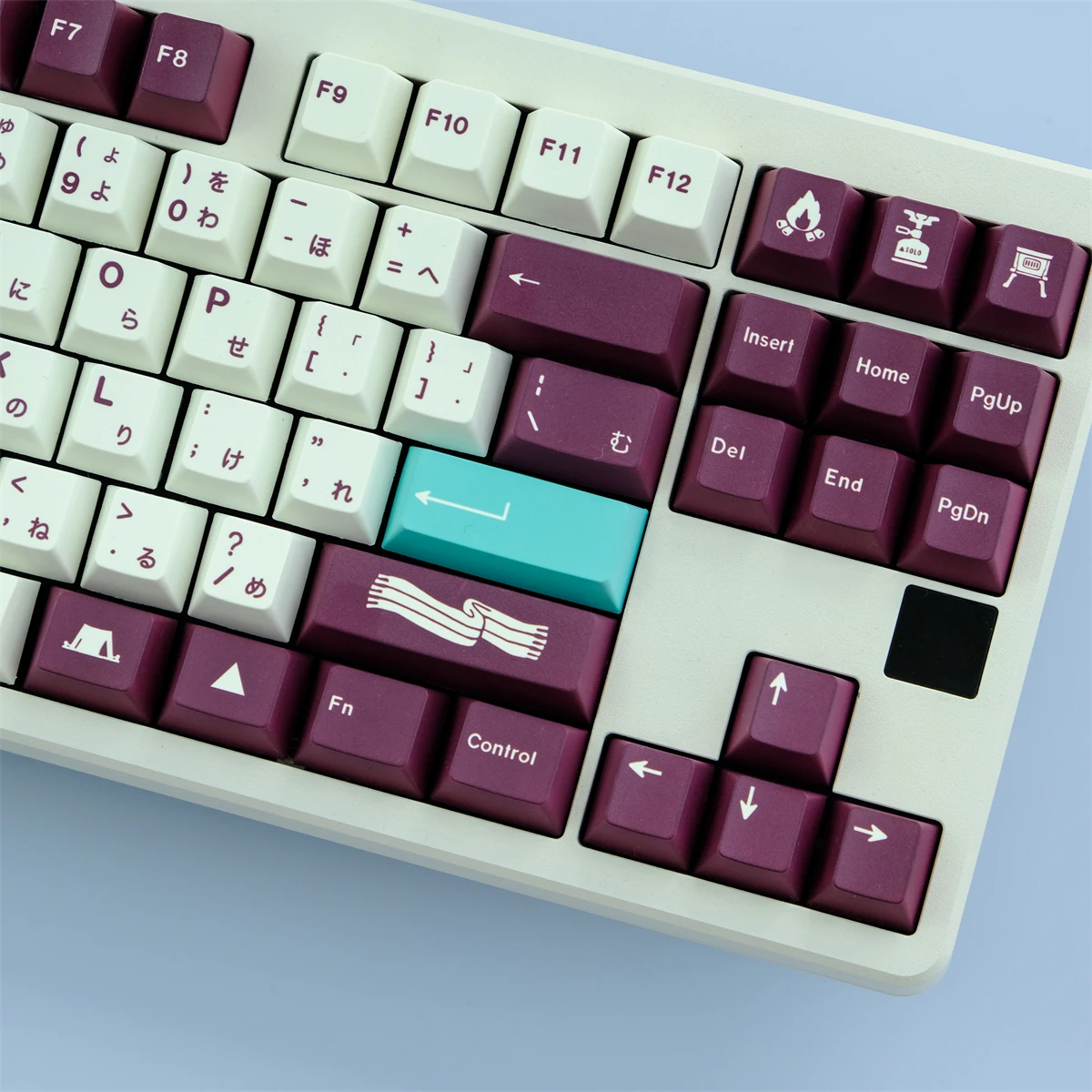 Imagem -05 - Gmk Yuru 129 Teclas Cereja Perfil Sublimação de Tinta Pbt Keycap Japonês para Teclado Mecânico mx Switch