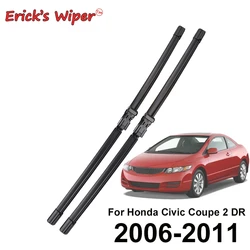 Erick's Wiper Front Wiper Blades For Honda Civic MK8 Coupe American Model 2005 - 2011 Windshield Windscreen Clean Window 28