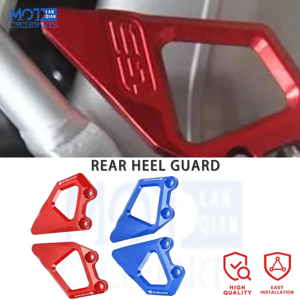 

2025 Motorcycle Rear Heel Guard Foot Peg Rest Protector For BMW R1250 GS R 1250GS ADV R1250GS R1200GS LC Advenutre 2013-2024