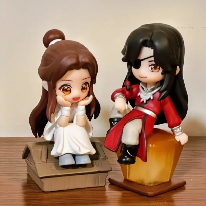 

New Arrival Tian Guan Ci Fu Figures Anime Blind Box Meet You Series Xielian Huacheng Model Doll Figure Desktop Toy Children Gift
