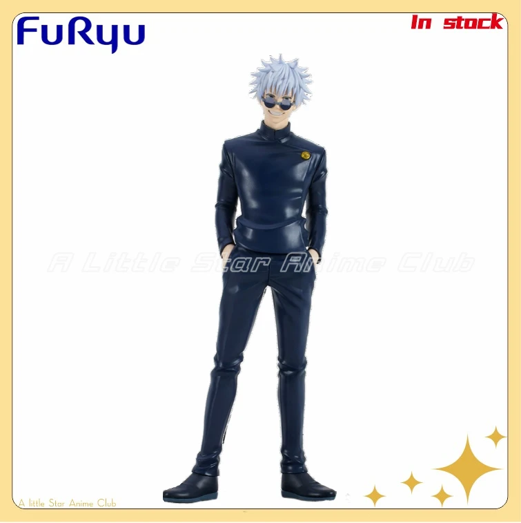 

In Stock Original FuRyu TENITOL Jujutsukaisen Satoru Gojo Anime Figures Models Collection Gifts Toys