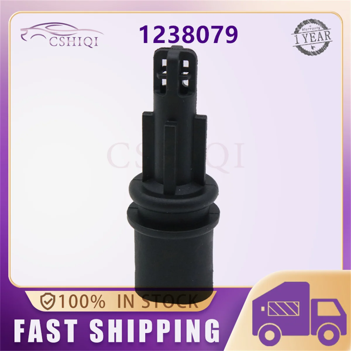 1238079 Intake Air Temperature Sensor For Chevrolet Cruze Vauxhall Opel Meriva Alfa Romeo Vectra Zafira Astra Corsa 12129596