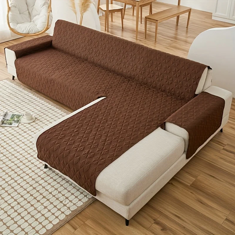 

1pc Double-sided Waterproof Sofa Slipcover, Sofa L-shaped Universal Sofa Cover, Couch Cover Furniture