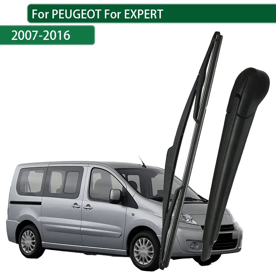 Pour PEUGEOT EXPERT 2007-2012-2016 Ensemble de bras d'essuie-glace arrière pour vitre arrière