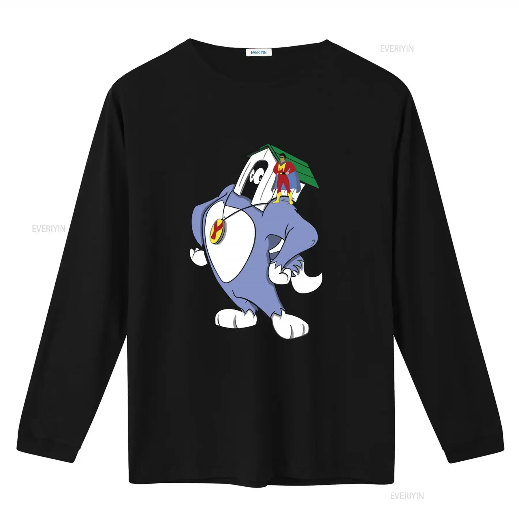 Mighty Man And Yukk Retro Vintage Classic Cartoon T Shirt 80's Throwback Cool Design vintage Washed Breathable Unisex Versatile